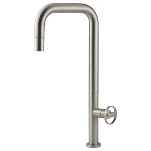 Armando Vicario Patio Pull Out Kitchen Mixer Tap - Stainless Steel 400727 by Armando Vicario, a Kitchen Taps & Mixers for sale on Style Sourcebook