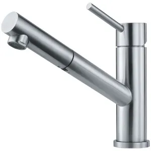 Franke Orbit Pull-Out Tap Stainless Steel TA9201 by Franke, a Kitchen Taps & Mixers for sale on Style Sourcebook