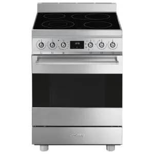 Smeg 60cm Classic Freestanding Cooker - Stainless Steel CS6CMXA2 by Smeg, a Cooktops for sale on Style Sourcebook