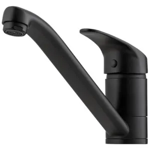 Oliveri London Single Lever Kitchen Mixer Tap Matte Black LON580FMB by Oliveri, a Kitchen Taps & Mixers for sale on Style Sourcebook