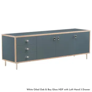 De La Espada Classon Sideboard 3 Door 3 Drawer Right Hand - Ash 052FRA by De La Espada, a Cabinets, Chests for sale on Style Sourcebook