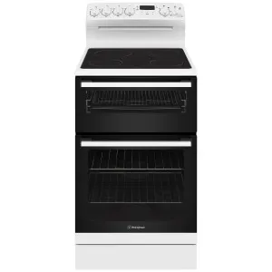 Westinghouse 54cm Electric Freestanding Oven WLE543WCB by Westinghouse, a Cooktops for sale on Style Sourcebook