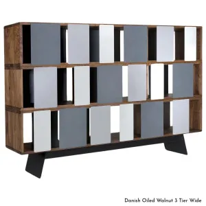 De La Espada Different Trains 3 Tier Wide Cabinet - Ash 358LLA by De La Espada, a Cabinets, Chests for sale on Style Sourcebook