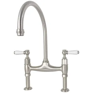 Shaws by Perrin & Rowe Pendleton Kitchen Mixer - Pewter AUSH-4193PFWPC-H1 by Shaws by Perrin & Rowe, a Kitchen Taps & Mixers for sale on Style Sourcebook