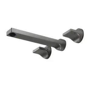 Rogerseller Pinch Wall Basin Set - Graphite 3606017105 by Rogerseller, a Kitchen Taps & Mixers for sale on Style Sourcebook
