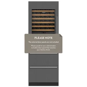 Sub-Zero Designer Dual Zone Integrated Wine Storage Cabinet with Refrigerator Drawers - Left Hinge ICBDET3050WRLH by Sub-Zero, a Wine Fridges for sale on Style Sourcebook