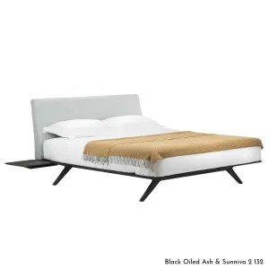 De La Espada Hepburn Queen Bed Frame - Ash Upholstery A 351QAA by De La Espada, a Beds & Bed Frames for sale on Style Sourcebook