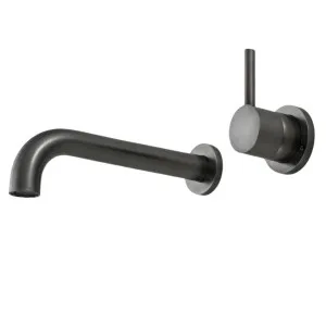 Rogerseller Tonic Up 200mm Wall Mixer & Basin Outlet - Graphite 3606014505 by Rogerseller, a Kitchen Taps & Mixers for sale on Style Sourcebook