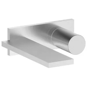 Fantini Milano Wall Mixer Tap and Outlet - Brushed Stainless Steel 3193E613B-2200D113 by Fantini, a Kitchen Taps & Mixers for sale on Style Sourcebook