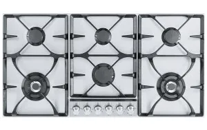 Franke 98.5cm Gas Cooktop Stainless Steel FIG906S1N by Franke, a Cooktops for sale on Style Sourcebook