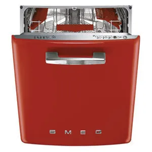 Smeg 60cm FAB Retro Built-in Dishwasher - Red DWIFABR2 by Smeg, a Dishwashers for sale on Style Sourcebook