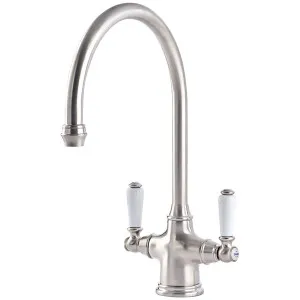 Shaws by Perrin & Rowe Ribble Kitchen Mixer - Pewter AUSH-4460PFWPC by Shaws by Perrin & Rowe, a Kitchen Taps & Mixers for sale on Style Sourcebook