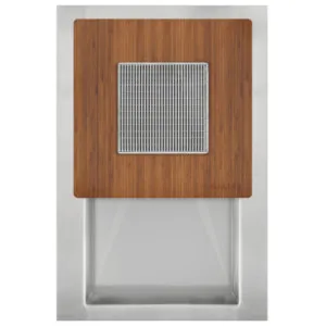 The Galley Ideal HydroStation with HydroPlate - Stainless Steel and Bamboo IHS-1-V-BA by The Galley, a Kitchen Sinks for sale on Style Sourcebook