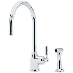 Shaws by Perrin & Rowe Roeburn Kitchen Mixer with Rinse - Chrome AUSH-4846CP by Shaws by Perrin & Rowe, a Kitchen Taps & Mixers for sale on Style Sourcebook