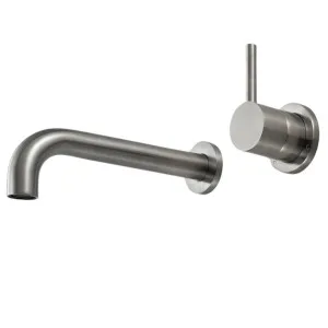 Rogerseller Tonic Up 200mm Wall Mixer & Bath Outlet - Brushed Nickel 3606014407 by Rogerseller, a Kitchen Taps & Mixers for sale on Style Sourcebook