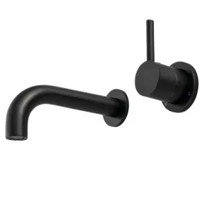Rogerseller Tonic Up 150mm Wall Mixer & Bath Outlet - Matte Black 3606014211 by Rogerseller, a Kitchen Taps & Mixers for sale on Style Sourcebook