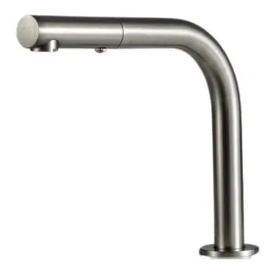 Rogerseller Tonic Square Sink Outlet with Pull Out Spray - Brushed Nickel 3606015207 by Rogerseller, a Kitchen Taps & Mixers for sale on Style Sourcebook