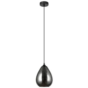 CLA Chuva Indoor Pendant with Smokey Black Mirror Glass Finish Oval by Compact Lamps Australia, a Pendant Lighting for sale on Style Sourcebook