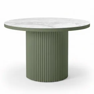 Evone Aluminium & Sintered Stone Outdoor Table in Green by Luxo Outdoors, a Tables for sale on Style Sourcebook