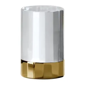 Fantini Venezia Crystal Wall Handle for Hot - Gold Plus and Matte White 2901N746CH-HW by Fantini, a Kitchen Taps & Mixers for sale on Style Sourcebook