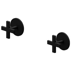 Rogerseller Gas Wall Tap Set - Matte Black 3606017611 by Rogerseller, a Kitchen Taps & Mixers for sale on Style Sourcebook