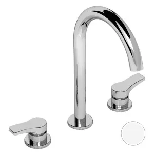 AboutWater AL/23 Basin Tap Set - Matte White 2629B204WFZ by AboutWater, a Kitchen Taps & Mixers for sale on Style Sourcebook