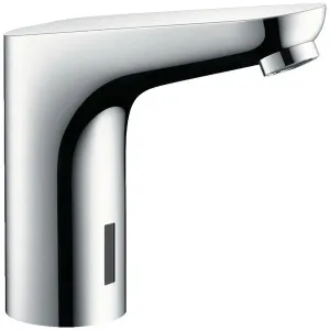 Hansgrohe Focus Electronic Basin Mixer 130 with Temperature Control Battery Operation - Chrome 31171000 by Hansgrohe, a Kitchen Taps & Mixers for sale on Style Sourcebook