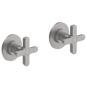 Fantini Icona Classic Wall Tap Set - Raw Metal PVD 53Q8R075B-4400R011A by Fantini, a Kitchen Taps & Mixers for sale on Style Sourcebook