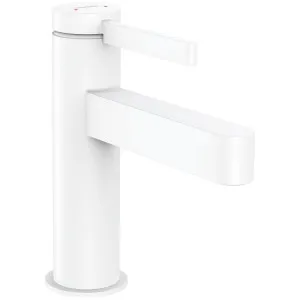 Hansgrohe Finoris Single Lever Basin Mixer 100 without Waste Set - Matte White 76010703 by Hansgrohe, a Kitchen Taps & Mixers for sale on Style Sourcebook