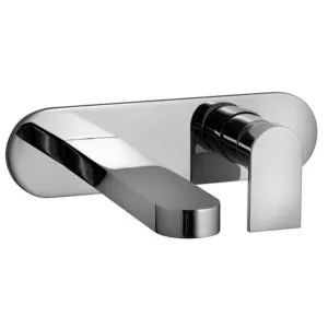 Fantini Mare Wall Mixer and Outlet - Chrome 5102V013B-4400M011A by Fantini, a Kitchen Taps & Mixers for sale on Style Sourcebook