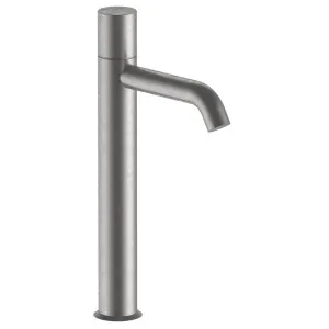 Fantini Nostromo Tall Basin Mixer - Raw Metal PVD 50Q8E906WFZ by Fantini, a Kitchen Taps & Mixers for sale on Style Sourcebook