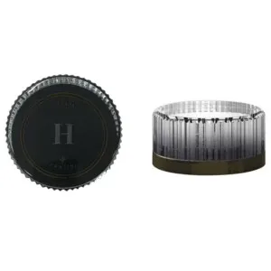 Fantini Venezia Left Side Crystal Hob or Wall Handle for Hot - Matte Gun Metal PVD and Black 29P5N647C5 by Fantini, a Kitchen Taps & Mixers for sale on Style Sourcebook