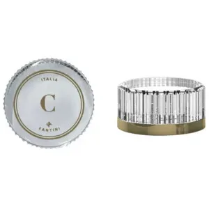 Fantini Venezia Right Side Crystal Hob or Wall Handle for Cold - Matte British Gold PVD and White 29P6N646CB by Fantini, a Kitchen Taps & Mixers for sale on Style Sourcebook