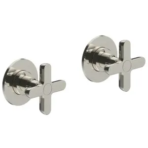 Fantini Icona Classic Wall Tap Set - Polished Nickel PVD 5395R075B-4400R011A by Fantini, a Kitchen Taps & Mixers for sale on Style Sourcebook