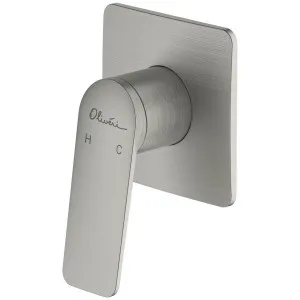 Oliveri Paris Wall Mixer - Brushed Nickel PA100500BN by Oliveri, a Kitchen Taps & Mixers for sale on Style Sourcebook