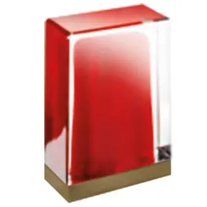Fantini Venezia Murano Glass Wall Handle for Cold - Matte British Gold PVD and Red 29P6N448CC-CW by Fantini, a Kitchen Taps & Mixers for sale on Style Sourcebook
