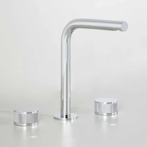 Astra Walker Assemble Dial Basin Set with Knurled Handles & 155mm Swivel Spout A8100V500 by Astra Walker, a Kitchen Taps & Mixers for sale on Style Sourcebook