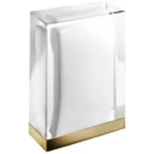 Fantini Venezia White Murano Glass Hob Handle For Cold - Gold Plus 2901N448CB-C by Fantini, a Kitchen Taps & Mixers for sale on Style Sourcebook