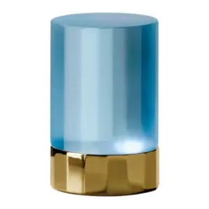 Fantini Venezia Crystal Wall Handle for Hot - Gold Plus and Matte Light Blue 2901N746CF-HW by Fantini, a Kitchen Taps & Mixers for sale on Style Sourcebook