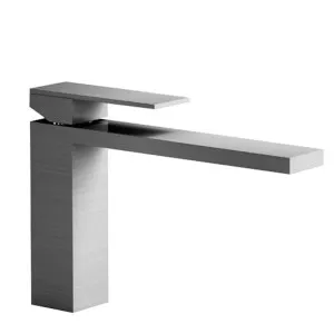Fantini Mint Basin Mixer with Extended Spout - Brushed Stainless Steel 3493F003WFZ by Fantini, a Kitchen Taps & Mixers for sale on Style Sourcebook