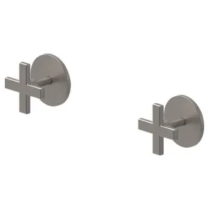 Rogerseller Gas Wall Tap Set - Brushed Nickel 3606017607 by Rogerseller, a Kitchen Taps & Mixers for sale on Style Sourcebook