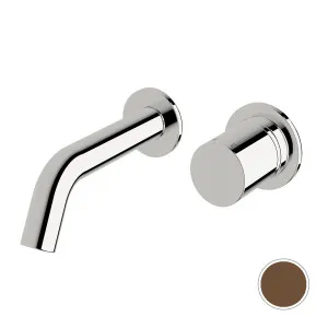 Sussex Taps Circa Wall Basin Mixer System 150mm - Brushed Rare Bronze RWBMS150RH-72 by Sussex Taps, a Kitchen Taps & Mixers for sale on Style Sourcebook