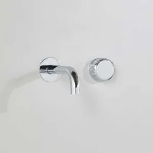 Astra Walker Assemble Dial Wall Set with Fluted Progressive Mixer and Spout A810648V700 by Astra Walker, a Kitchen Taps & Mixers for sale on Style Sourcebook