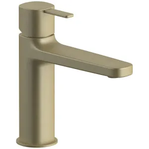 Fantini Lame Basin Mixer - Matte British Gold PVD 24P6M104WFZ by Fantini, a Kitchen Taps & Mixers for sale on Style Sourcebook