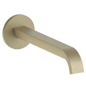 Fantini Icona Deco Wall Outlet - Matte British Gold PVD 53P68458Z by Fantini, a Kitchen Taps & Mixers for sale on Style Sourcebook