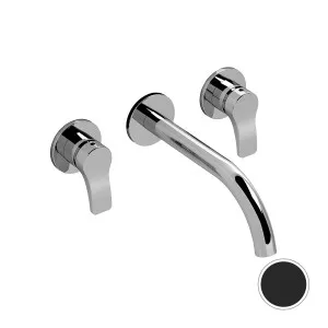 AboutWater AL/23 Wall Tap Set with Outlet Matte Black - 2613B913B-4400R010A by AboutWater, a Kitchen Taps & Mixers for sale on Style Sourcebook