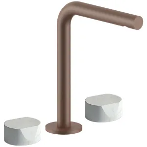 AboutWater AF/21 Tall Basin Set - Matte Copper PVD / Carrara 27P9A206WFCXZ by AboutWater, a Kitchen Taps & Mixers for sale on Style Sourcebook
