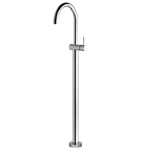 Sussex Taps Voda Floormount Bath Mixer Curved - Chrome VFMMCTSXFMMIK by Sussex Taps, a Kitchen Taps & Mixers for sale on Style Sourcebook