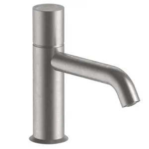 Fantini Nostromo Basin Mixer with Extended Spout - Raw Metal PVD 50Q8E903WFZ by Fantini, a Kitchen Taps & Mixers for sale on Style Sourcebook