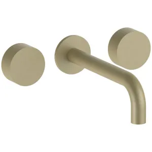 AboutWater AF/21 Wall Tap Set With Outlet - Matte British Gold PVD 27P6A813B-4400R010A by AboutWater, a Kitchen Taps & Mixers for sale on Style Sourcebook